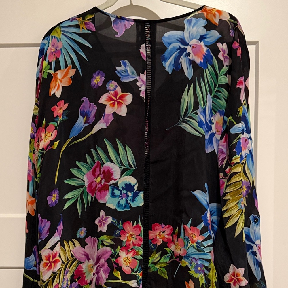 Ruby Rd. Multicolor Floral Blouse - Picture 3 of 5